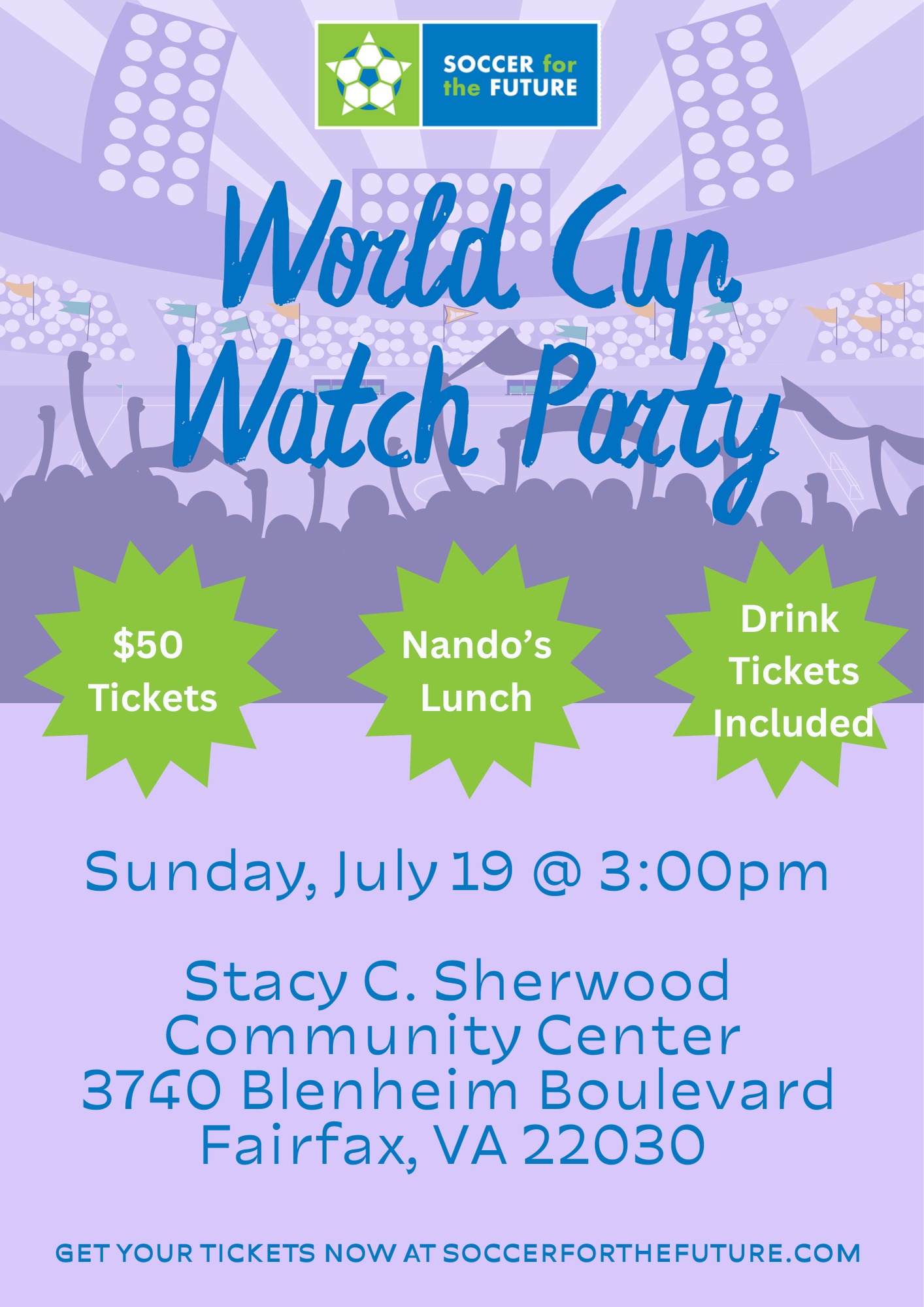 World Cup Watch Party flyer